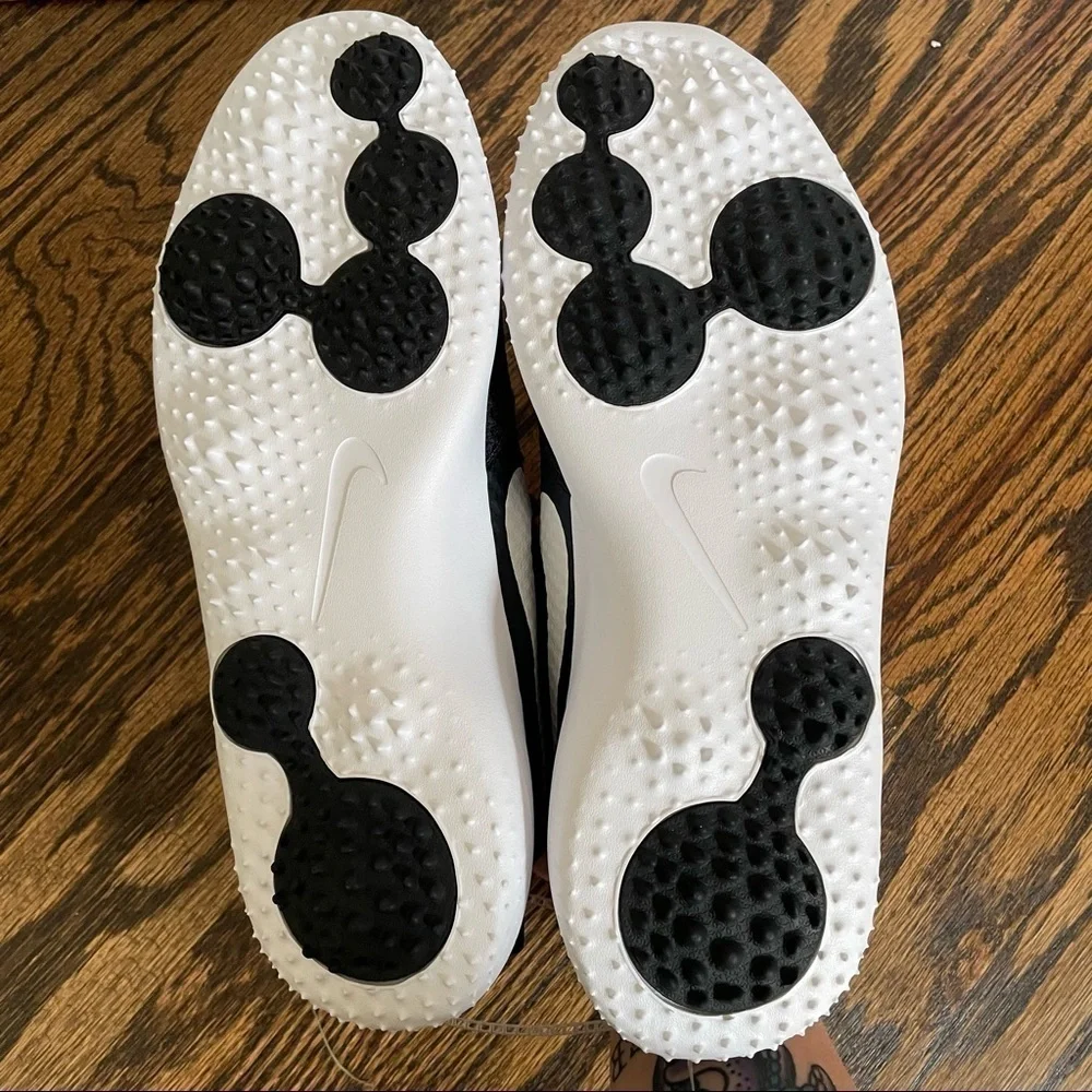 NWOT Nike Roshe G 2021 Golf Shoes Black White Mens CD6065-001
